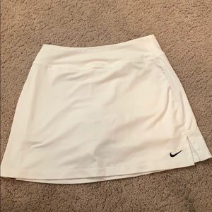 XS Nike white tennis skirt